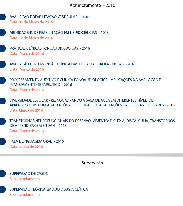 Aprimoramento em Audiologia Clínica – Com Ênfase na Avaliação