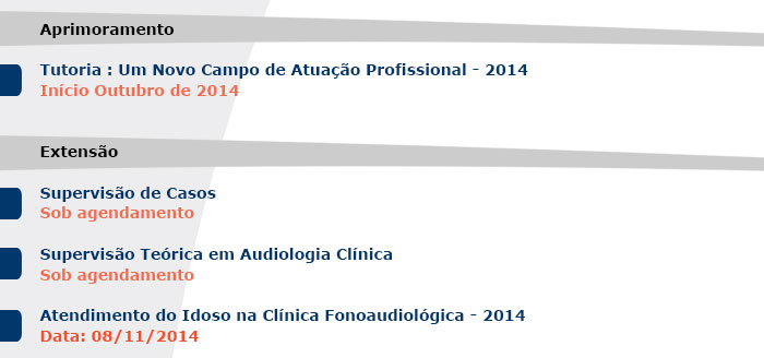 Aprimoramento em Audiologia Clínica – Com Ênfase na Avaliação